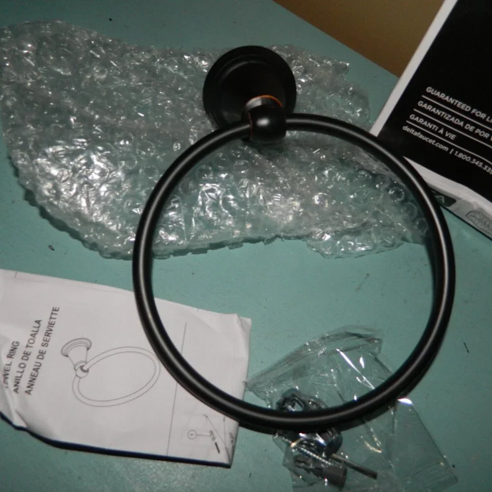 Delta Windemere Towel Ring Oil Rubbed Bronze